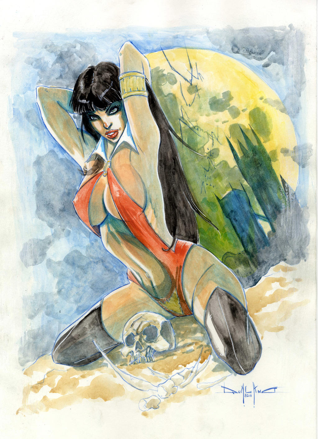 Vampirella by qualano