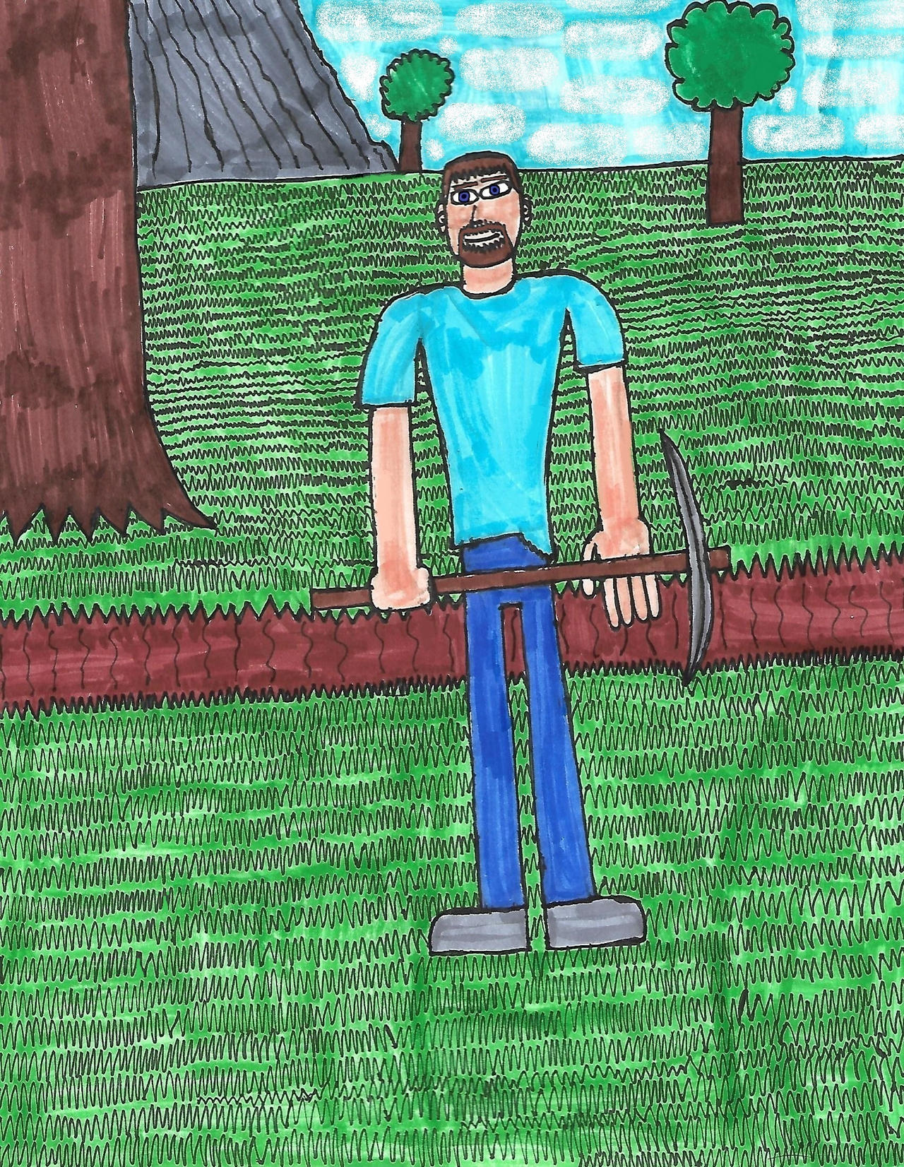 Realistic Minecraft Steve by zacharyknox222 on DeviantArt