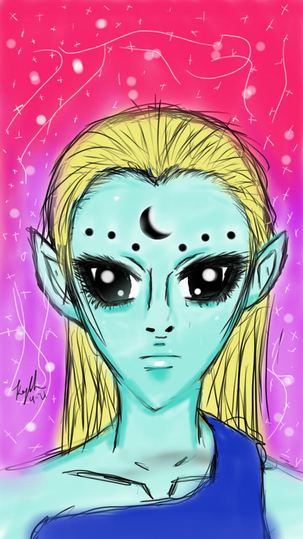 Alien Picture Reealistic Princess Alien Princess by kaycool245 on DeviantArt