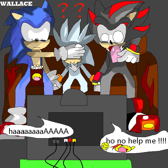 Sonic Silver and Shadow by wallacexteam on DeviantArt