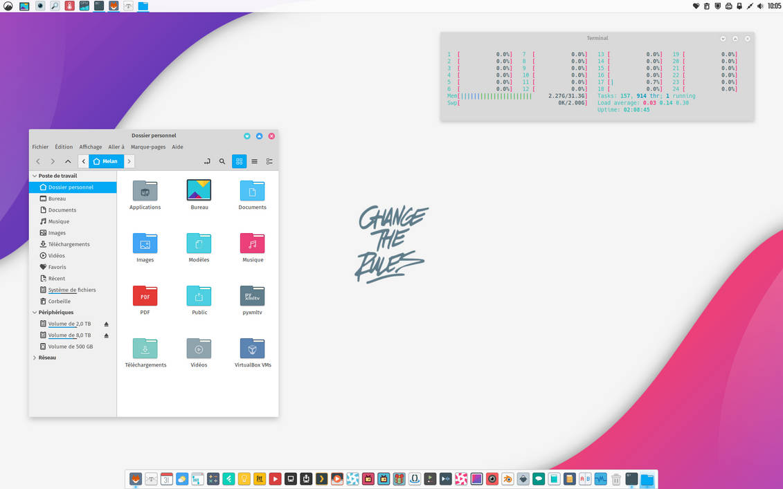 Linux Mint custom theme by Melan2403 on DeviantArt