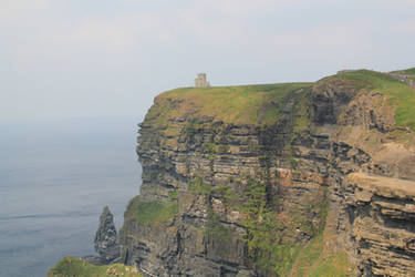 Small Castle on Irish Cliffs