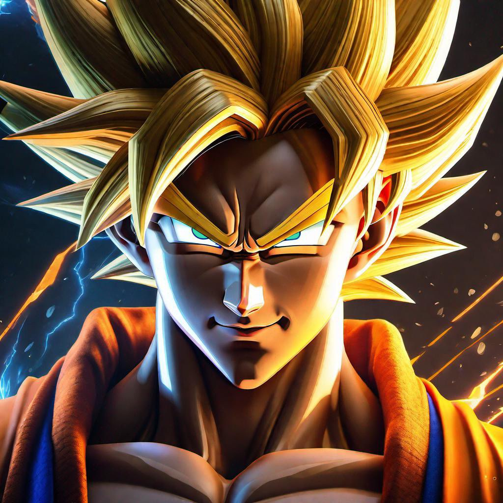 Super saiyan goku wallpaper 4k