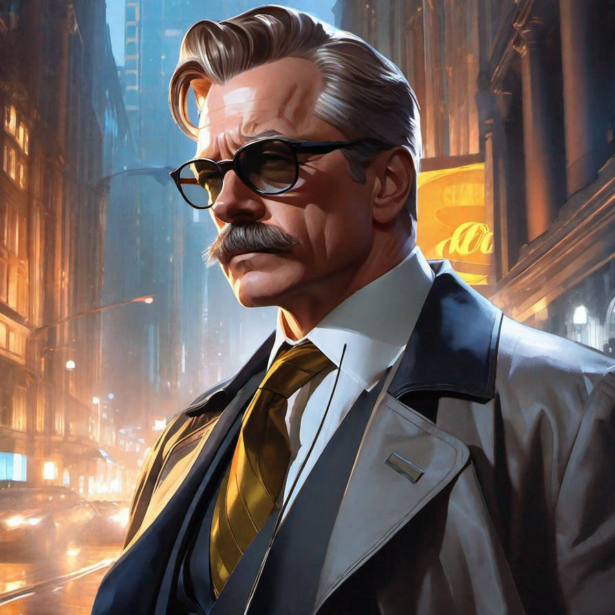 Commision Gordon Commissioner Gordon by Kobayashi22 on DeviantArt