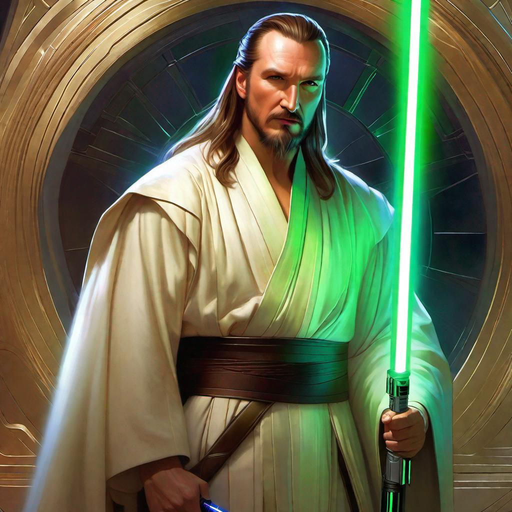 Qui-Gon Jinn 2 by Obilupin on DeviantArt