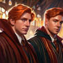 Fred and George Weasley