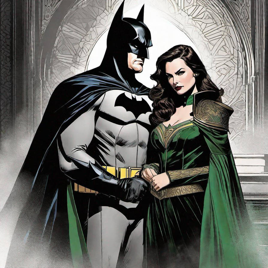 Batman and Talia al-Ghul by Kobayashi22 on DeviantArt