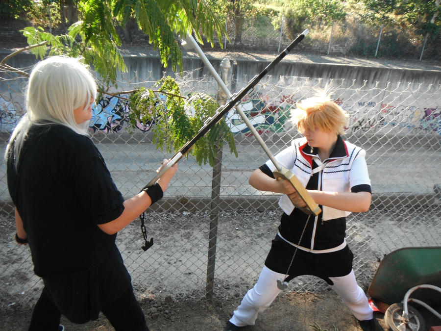 Riku V.S. Roxas part 2 by SnowxFlakexIce on DeviantArt