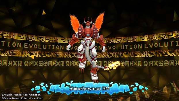 ExE Evolution- ShineGreymon BM!