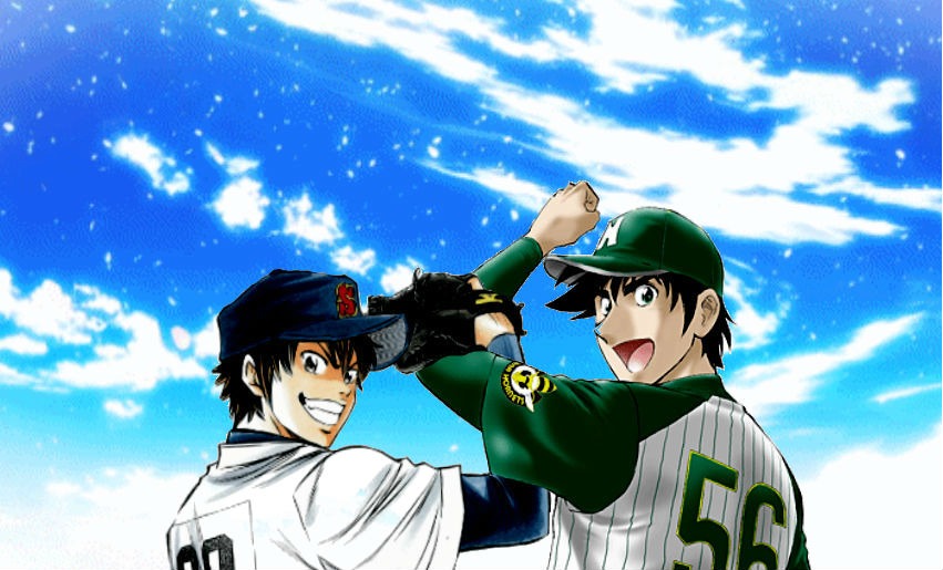 Eijun Sawamura and Goro Shigeno by SUN0627 on DeviantArt Eijun Sawamura and Goro Shigeno by SUN0627 on DeviantArt