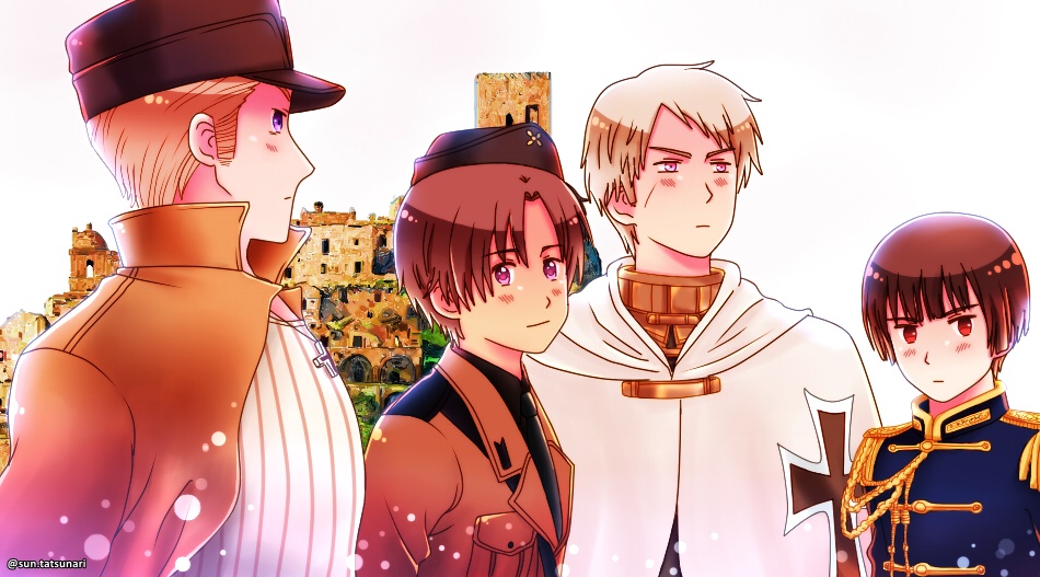 Hetalia 2P Axis Powers