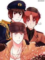 Hetalia 2P Axis Powers