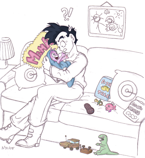 Goten and Piccola, Part Color