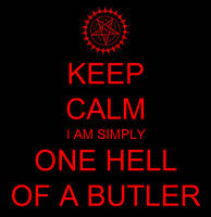 Keep Calm Black Butler