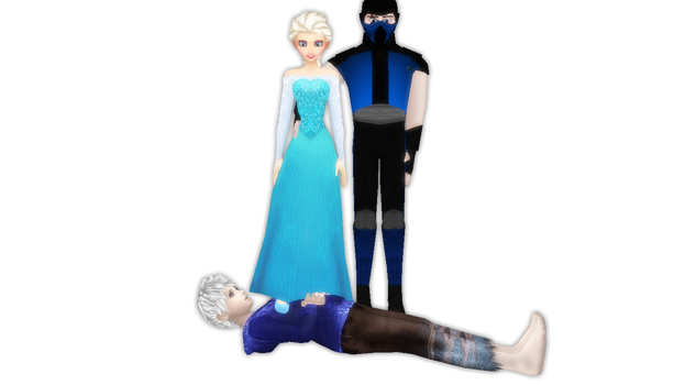 Elsa Foot On Jack Frost Body Sub Zero Watch