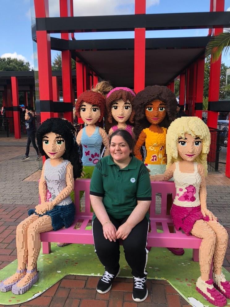 me with lego friends picture in legoland by kari5 on DeviantArt