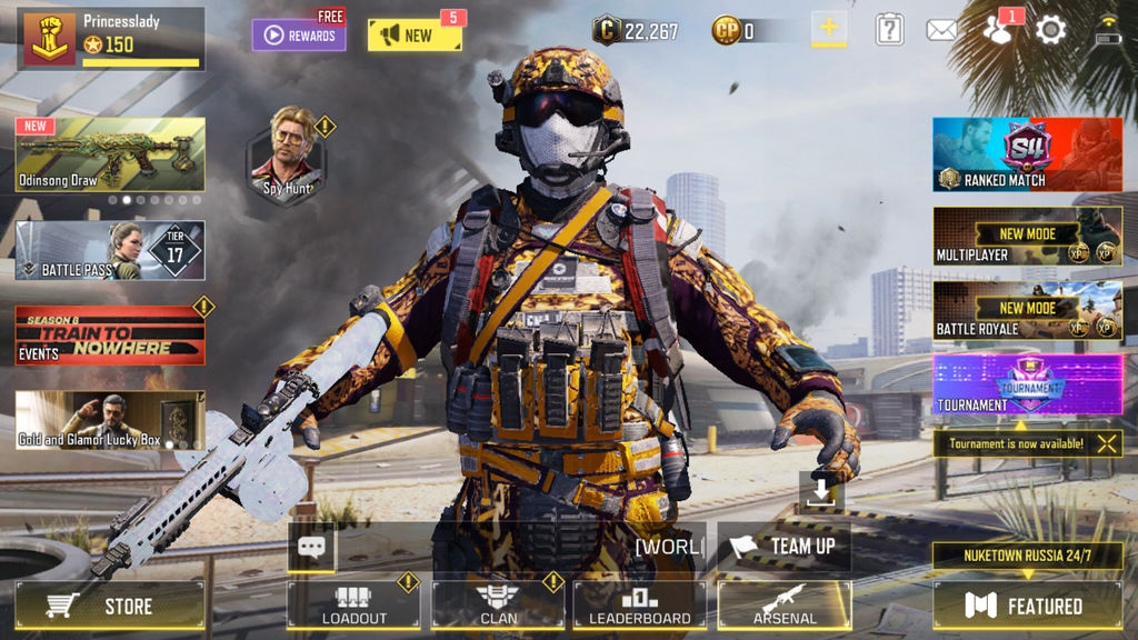 CoD Mobile on TCGames  Last man standing, Man standing, Painting