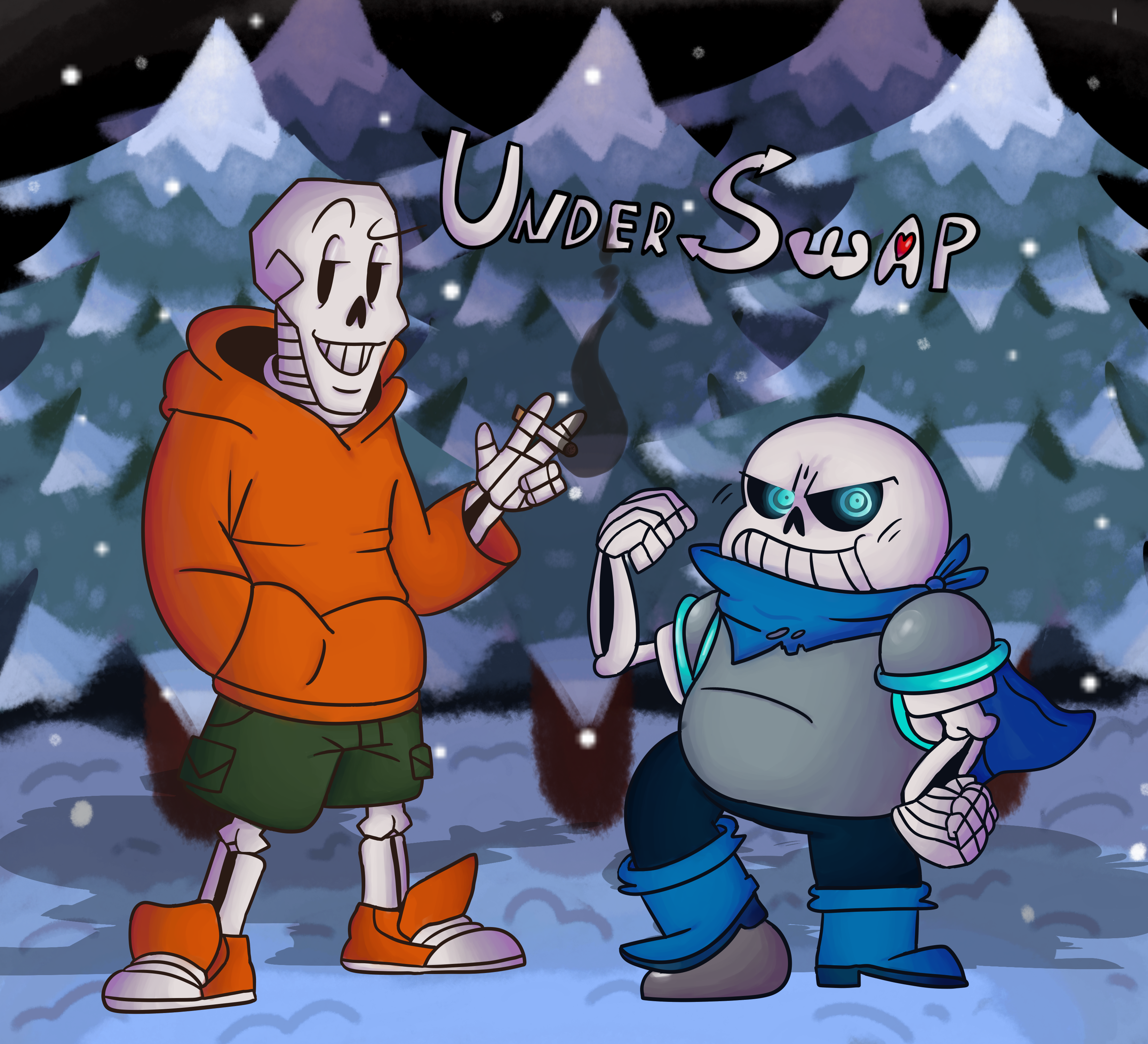 Underswap] - Wiki Papyrus by g-norm-us on DeviantArt