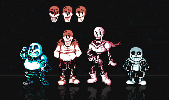 Underswap + Undetale Skelebros