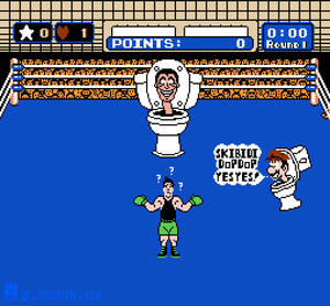 Punch-Out - Vs. Skibidi Toilet