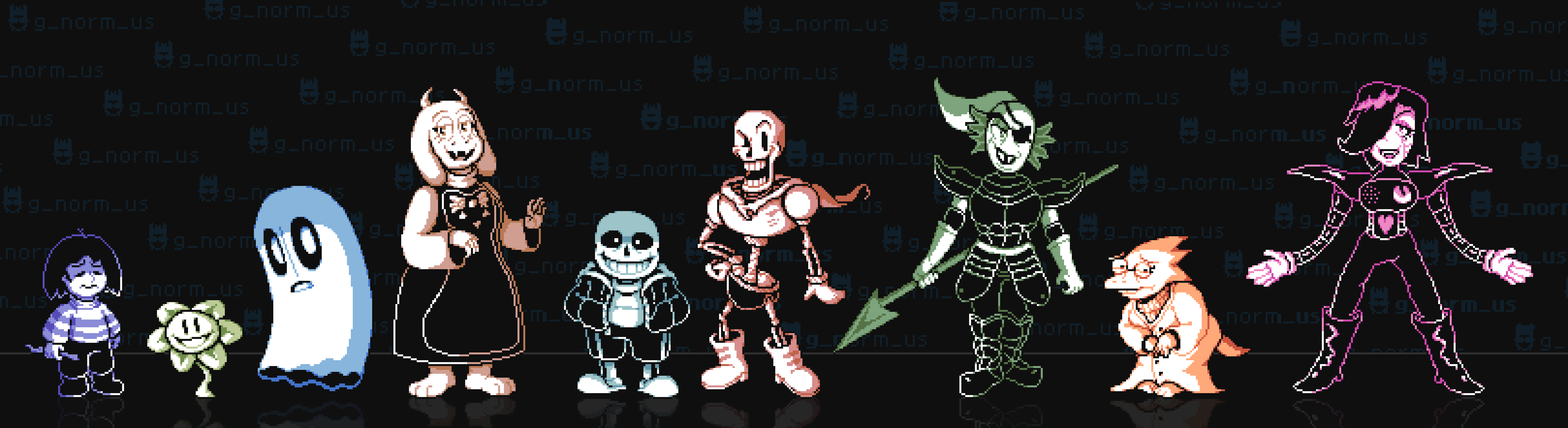 Undertale First Part Undertale Cast Part 1 by g-norm-us on DeviantArt