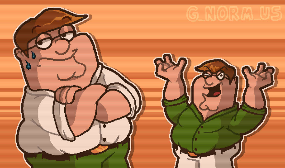 Retep Transparent Peter Griffin and reteP niffirG Redraw by g-norm-us on DeviantArt
