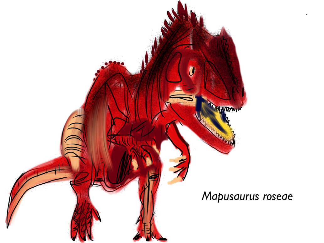 Mapusaurus roseae by Vespisaurus on DeviantArt