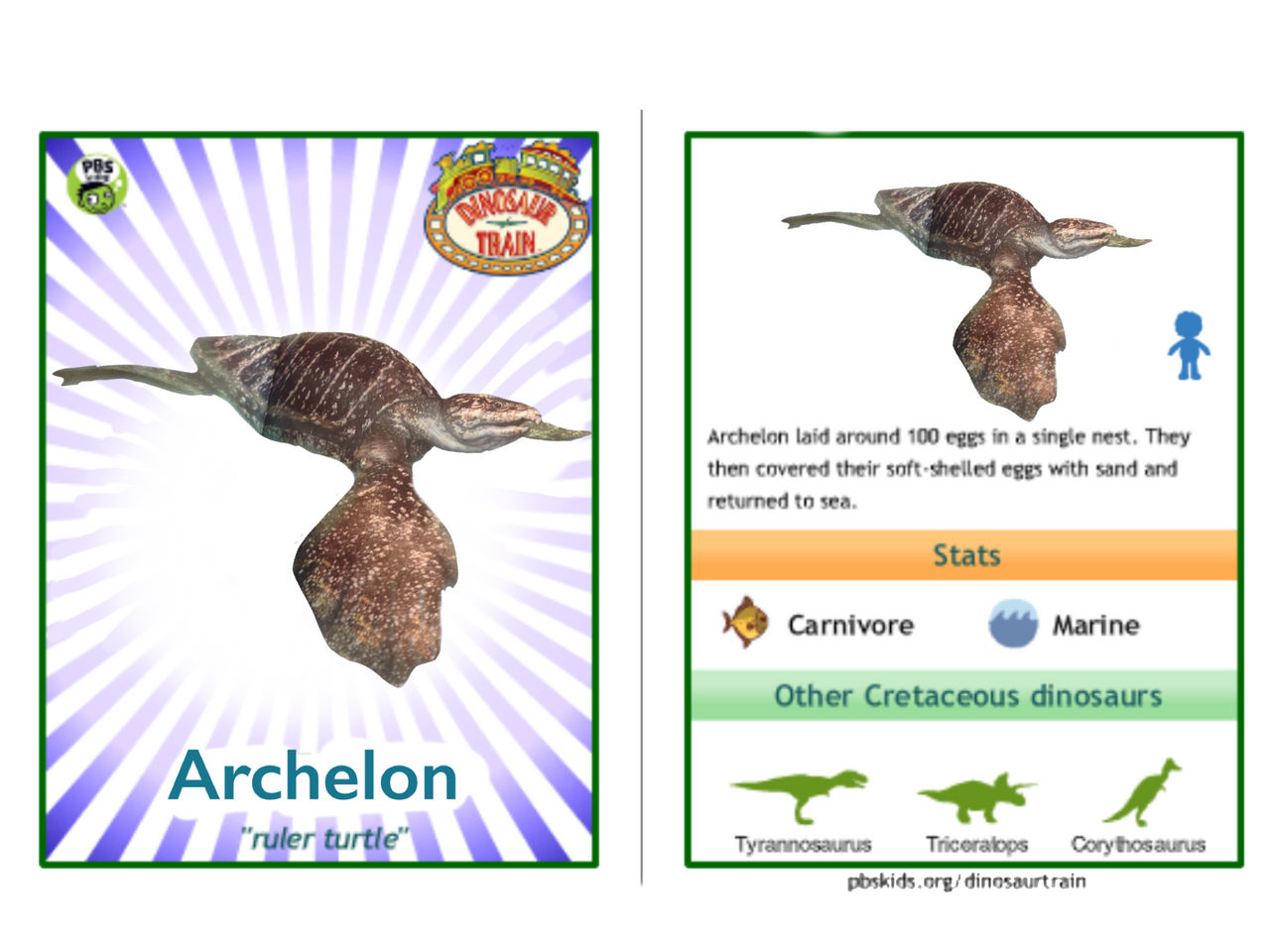 Dinosaur Train Archelon Card By Vespisaurus On Deviantart Dinosaur Train Archelon Card By Vespisaurus On Deviantart