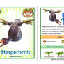 Dinosaur Train Hesperornis card