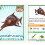 Dinosaur Train Ophthalmosaurus card