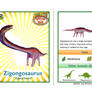 Dinosaur Train Zigongosaurus card