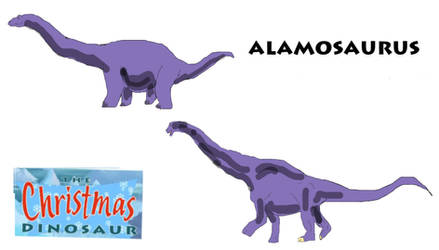The Christmas Dinosaur Alamosaurus