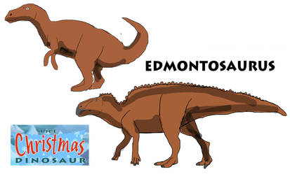 The Christmas Dinosaur Edmontosaurus