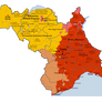Piedmont linguistic map