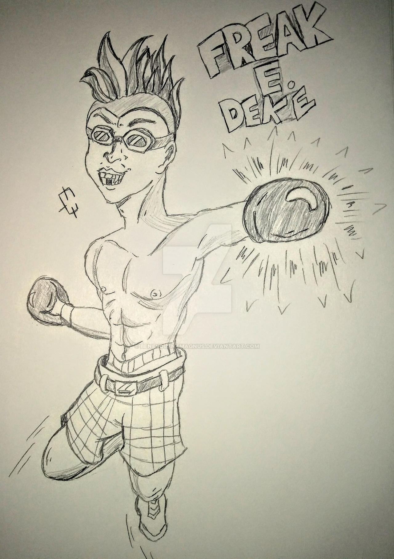 Hyper Guy Sticker The Hyper Guy by BenevolentMagnus on DeviantArt