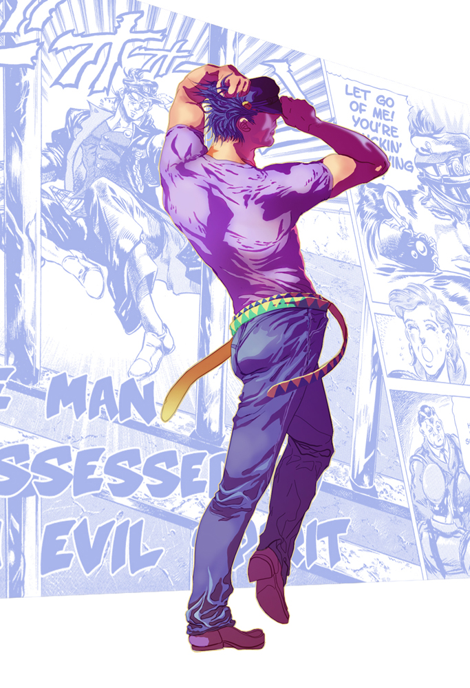 Kujo Jotaro by 1FAB on DeviantArt