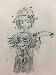 Shuichi x Kokichi Thing