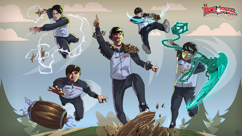 Kt Rolster Ryu Face KT Rolster by Zackgrunge on DeviantArt