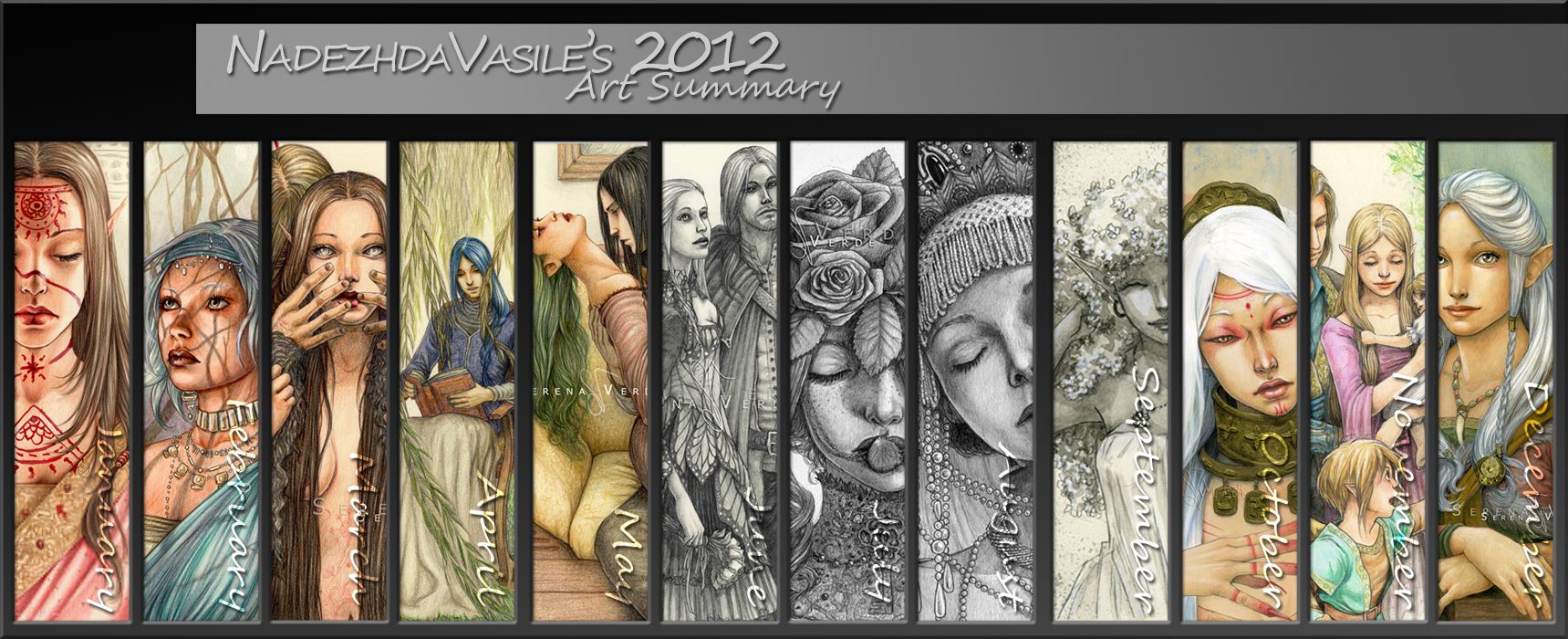 Nadezhda's 2012 Art Summary