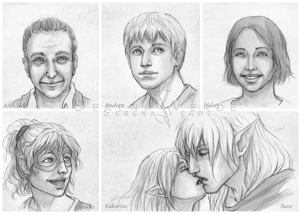 Portrait Commissions - third batch