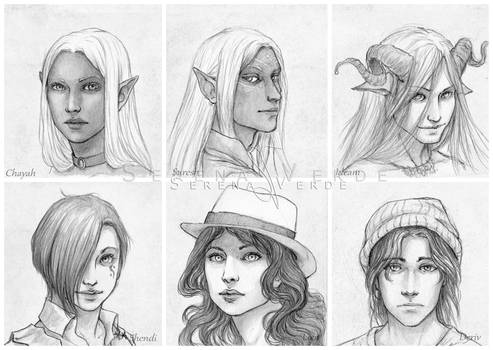 Portrait Commission: fifth batch