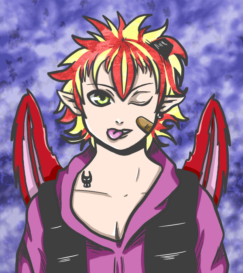 Azazel sketch 2 by Yami-Loveless on DeviantArt