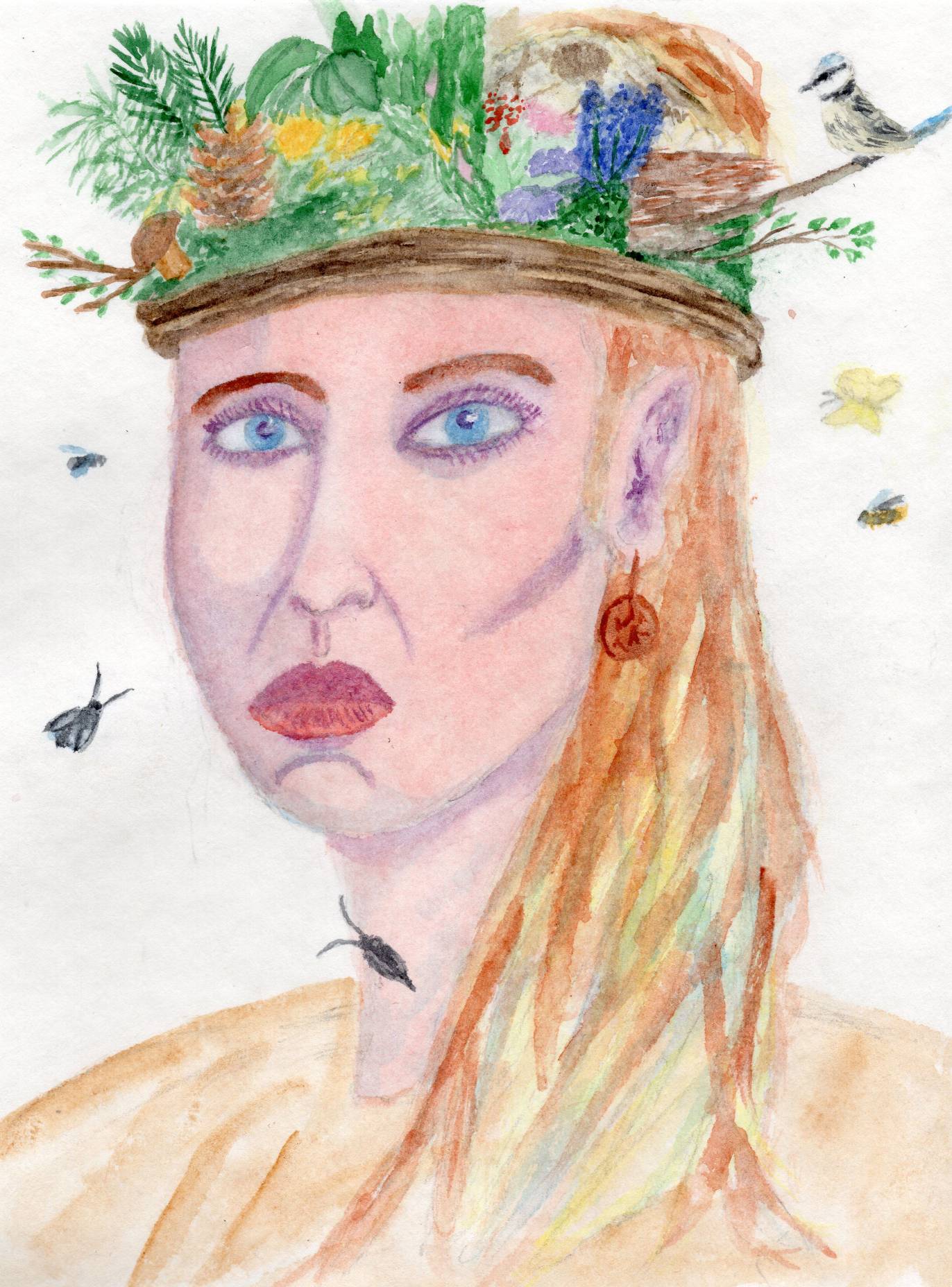 Vesna - slavic goddess of spring by DerchanModrodenna on DeviantArt