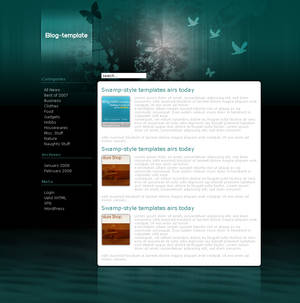 wordpress template