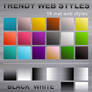 Trendy Web2.0 Photoshop Styles