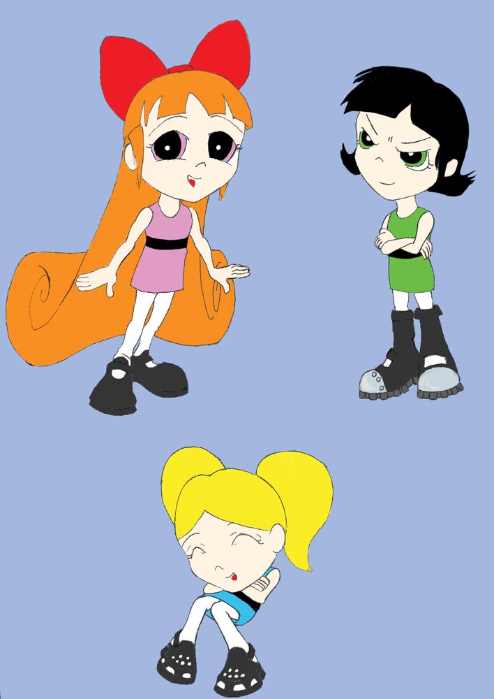 powerpuff redraw