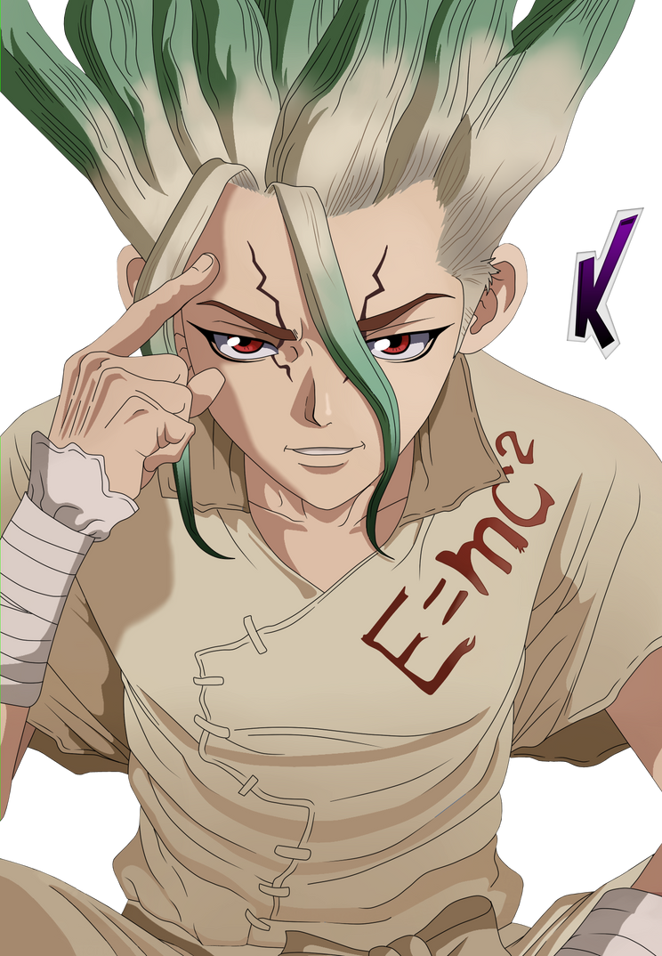 Senku Making Computer Render Senku Smart by RenderLand on DeviantArt