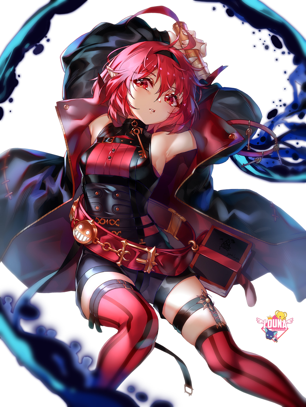 Render Girl Red Hair Katana Dark By Renderland On Deviantart Render Girl Red Hair Katana Dark By Renderland On Deviantart