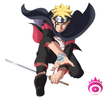 Render Boruto Uzumaki