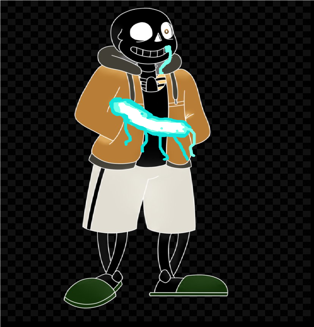 inverted colors sans death by bloxysans on DeviantArt